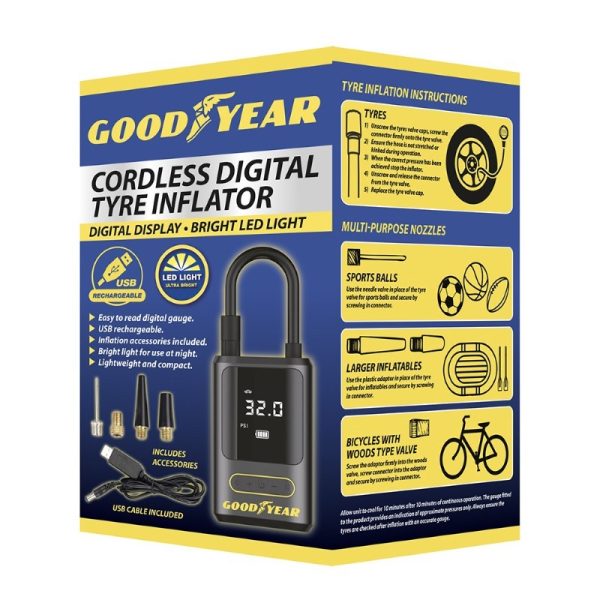 GOODYEAR CORDLESS TYRE INFLATOR