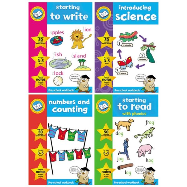 KEY STAGE STICKER WORK BOOKS