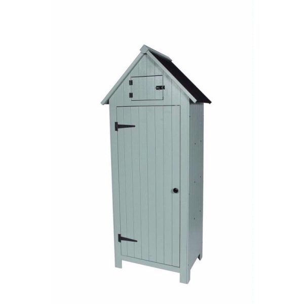 WESTWOODS SENTRY SHED PUTTY GREY
