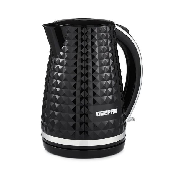 GEEPAS 1.7LTR KETTLE BLACK
