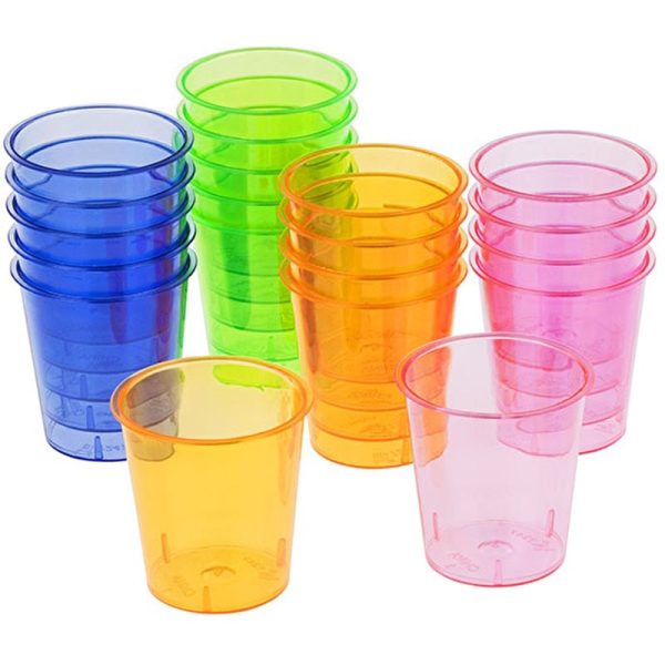 CHEF AID SHOT GLASSES ASSORTED 20PCE