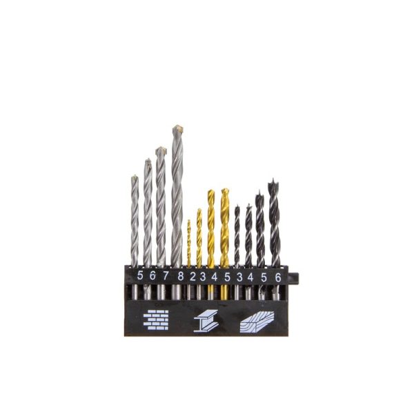 ROLSON COMBINATION DRILL BIT 12PC SET