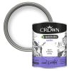 CROWN PAINTS QUICK DRY SATIN WHITE 750ML