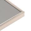 SILVERPLATED PHOTO FRAME OBLONG THIN - 5"X 7"