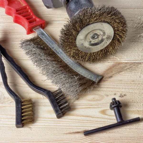 DEKTON WIRE BRUSH SET 9"