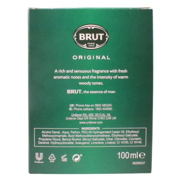 BRUT EDT ORIGINAL 100ML PACK OF 4