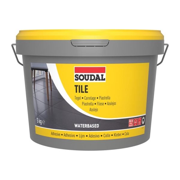 SOUDAL TILE ADHESIVE CERAMIC,WALL & FLOOR 5KG