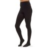 LADIES CABLE FLEECE LINED THERMAL TIGHTS