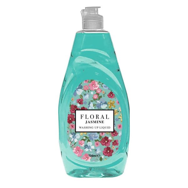 FLORAL WASHING UP LIQUID 709ML JASMINE PACK OF 8