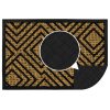 JVL ALBA WOVEN TUFFSCRAPE DIAMONDS 40X60CM