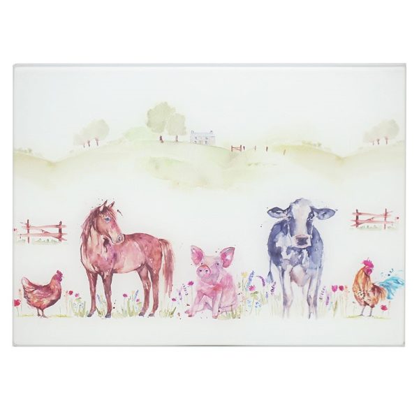 FARMYARD CUTTING BOARD