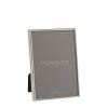 SILVERPLATED PHOTO FRAME OBLONG THIN - 5"X 7"