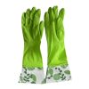 STAR WASH GLOVES GREEN LONG CUFF ASSORTED SIZES