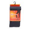 LADIES VELVET PLUSH THERMAL LEGGINGS DENIM MARL