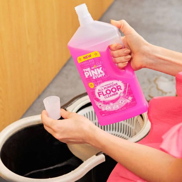 THE PINK STUFF FLOOR CLEANER 1LTR PACK OF 12