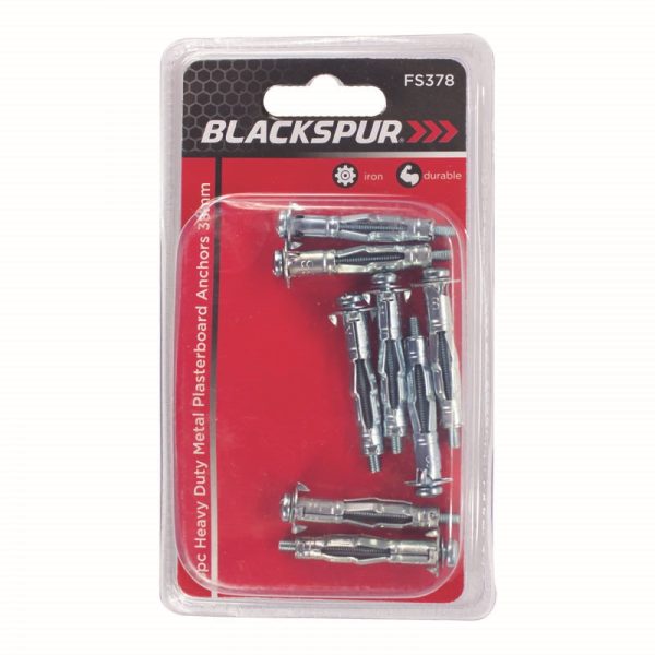 BLACKSPUR METAL PLASTERBOARD HEAVY DUTY 5PC