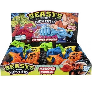 Beasts & Beyond Monster Moverz Pull Back Vehicles Toys