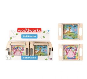 Wood Works Ball Puzzle Game