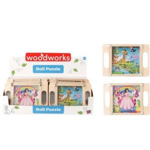 Wood Works Ball Puzzle Game