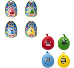 Jokes & Gags Moody Face Squish Toys