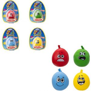 Jokes & Gags Moody Face Squish Toys