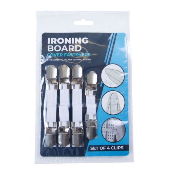 Ironing Board Cover Fasteners Pack Of 4