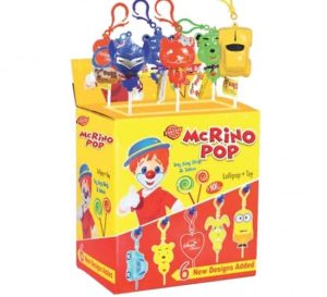 McRino Assorted Lollipop Toys 24pc