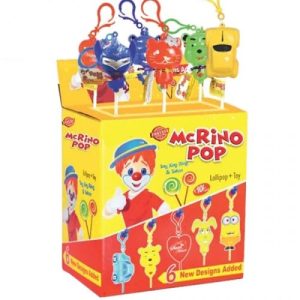 McRino Assorted Lollipop Toys 24pc
