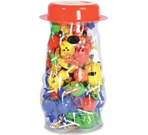 McRino Assorted Lollipop Toy Jar