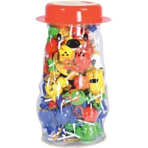 McRino Assorted Lollipop Toy Jar