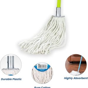 Metal Socket 100% Cotton Twin Mop Head Size 20
