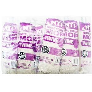 Metal Socket 100% Cotton Twin Mop Head Size 12