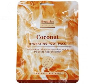 Beauties Skincare Coconut Hydrating Foot Pack