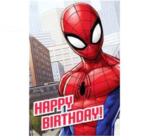 Marvel Spider-Man Birthday Card