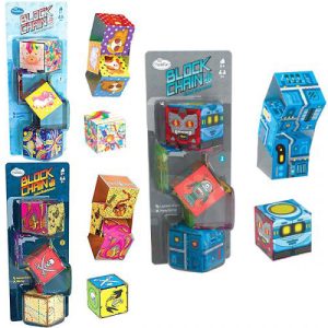 ThinkFun Block Chain Brainteaser Puzzle Set