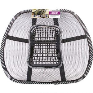 Prima Mesh Lumbar Support Cushion Black
