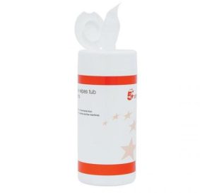 5 Star Office Whiteboard Wipes Pack Of 100