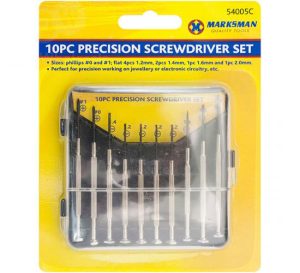 Marksman Precision Screwdriver Set 10pc
