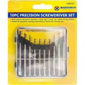 Marksman Precision Screwdriver Set 10pc