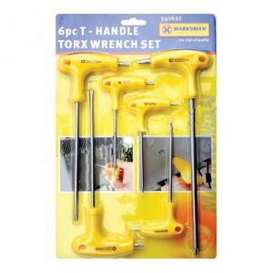 Marksman T-Handle Torx Wrench Set 6pc