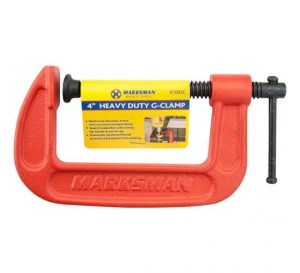 Marksman Heavy Duty G-Clamp 4"