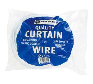 Marksman PVC-Coated Expanding Curtain Wire 30M