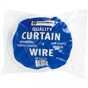 Marksman PVC-Coated Expanding Curtain Wire 30M