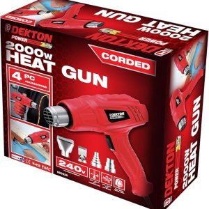 Dekton 2000W Heat Gun 4pc