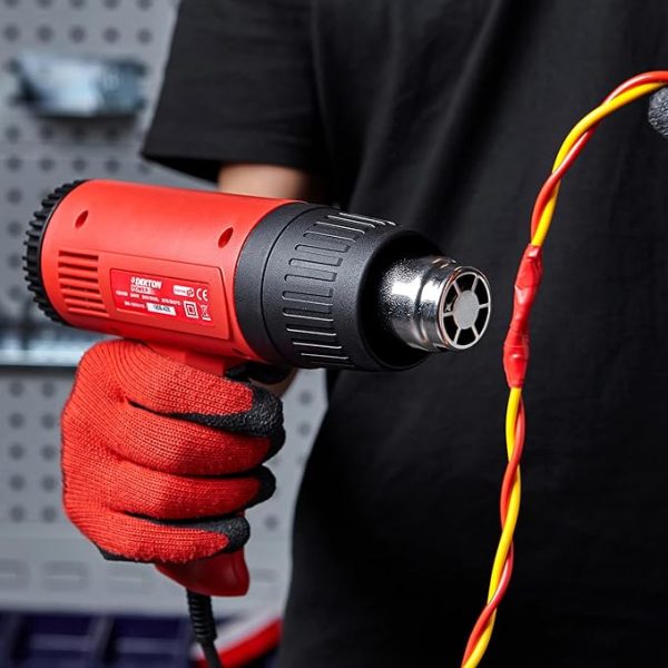 Dekton 2000W Heat Gun 4pc