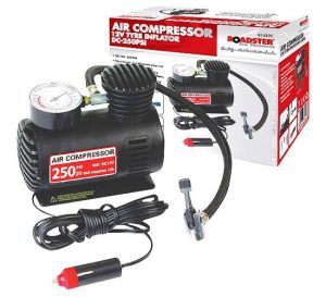 Roadster 12V Tyre Inflator Dc-250PSI Air Compressor