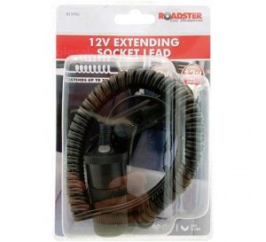Roadster Car Charger Extending Socket Lead 12V