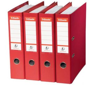 Esselte A4 Red 75mm Lever Arch File