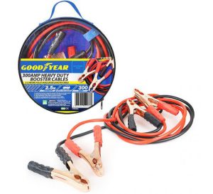 Goodyear 300Amp Heavy Duty Booster Cables 2.5m