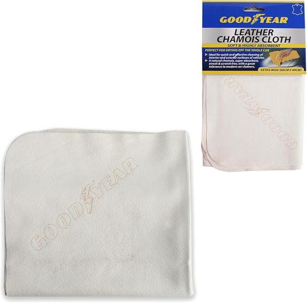 Goodyear Natural Leather Chamois Cloth Xl